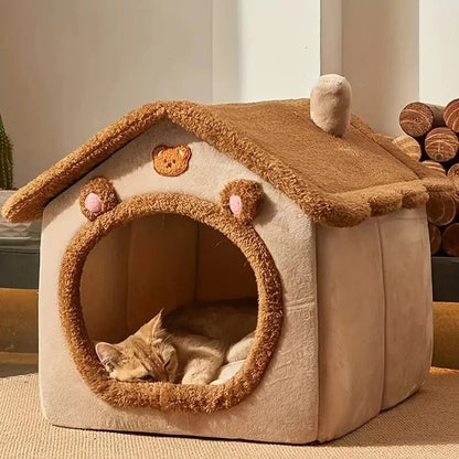 Cosy Cave Pet Bed - Foldable Pet House - Pet Bond Store