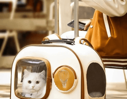 Portable Pet Trolley Carrier - Pet Bond Store